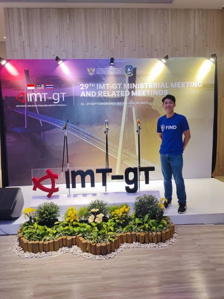 FIND Talents at 29th IMT-GT Ministerial Meeting, Batam 2023