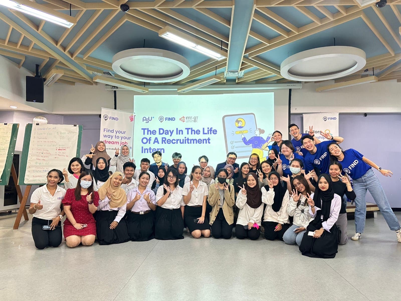 FIND Talents recruitment workshop at Prince of Songkla University, January 2024